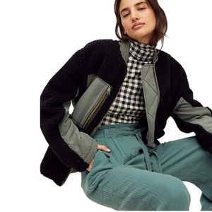 NWT Free People Rivington Sherpa Jacket